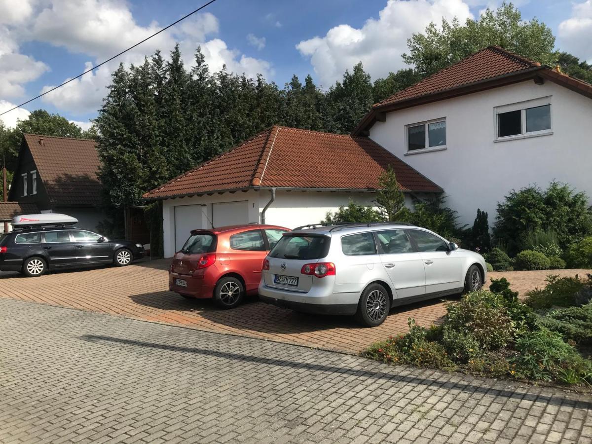 Grosszuegige Ferienwohnung Am Waldesrand Im Seenland Lauta Extérieur photo